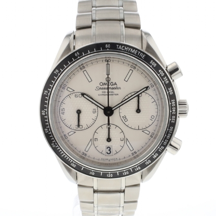 Speedmaster Racing Steel Silver Dial