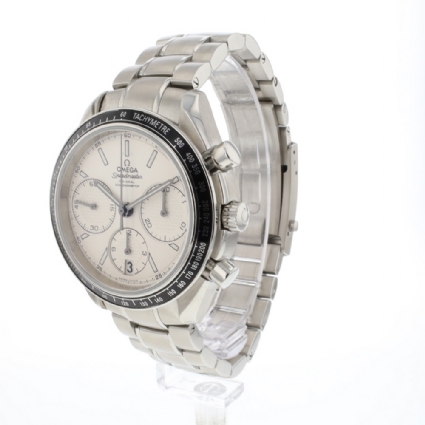 Speedmaster Racing Steel Silver Dial