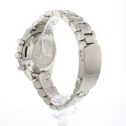 Speedmaster Racing Steel Silver Dial