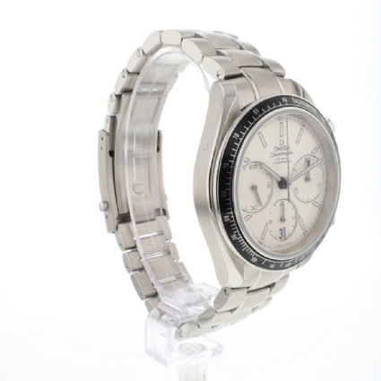 Speedmaster Racing Steel Silver Dial