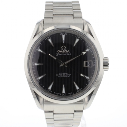Seamaster Aqua Terra Steel Black Dial