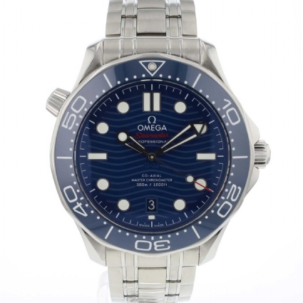 Seamaster Diver 300M Co-Axial Blue Wave Dial