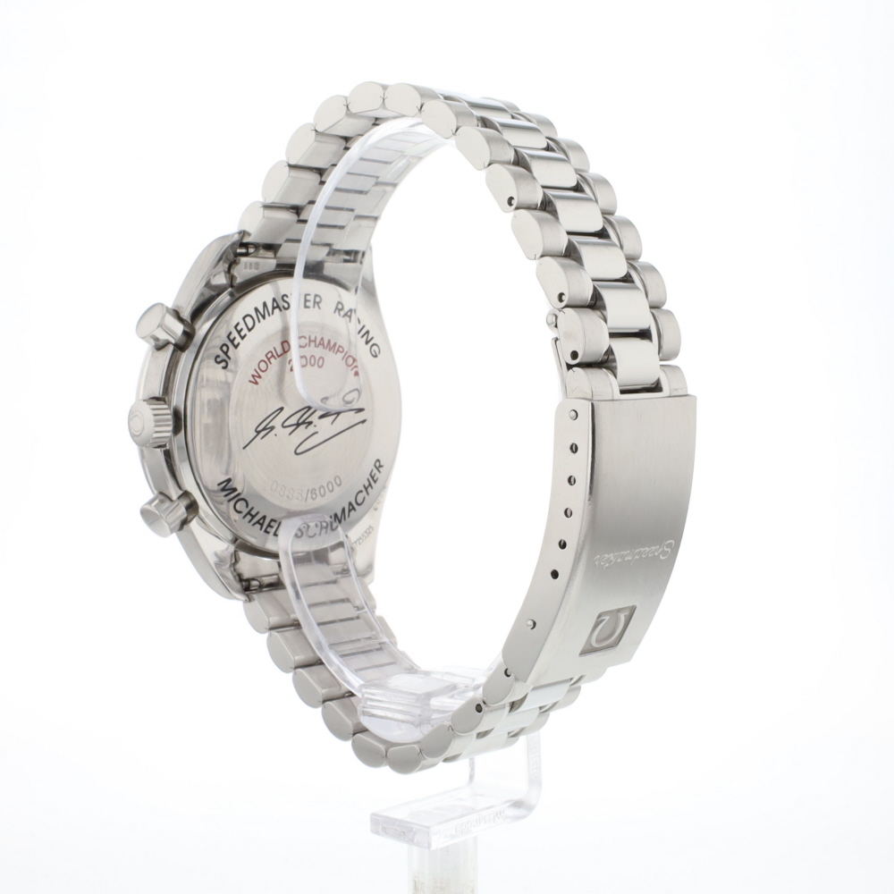 Speedmaster Racing Automatic Michael Schumacher Black Dial