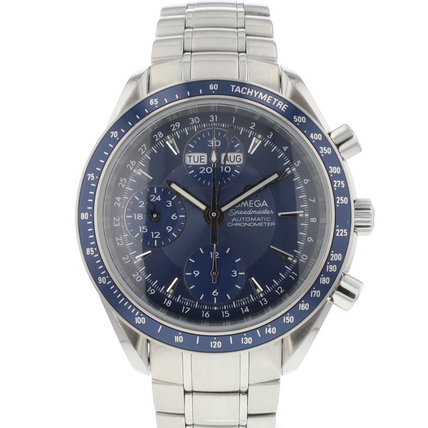 Speedmaster Day-Date Blue