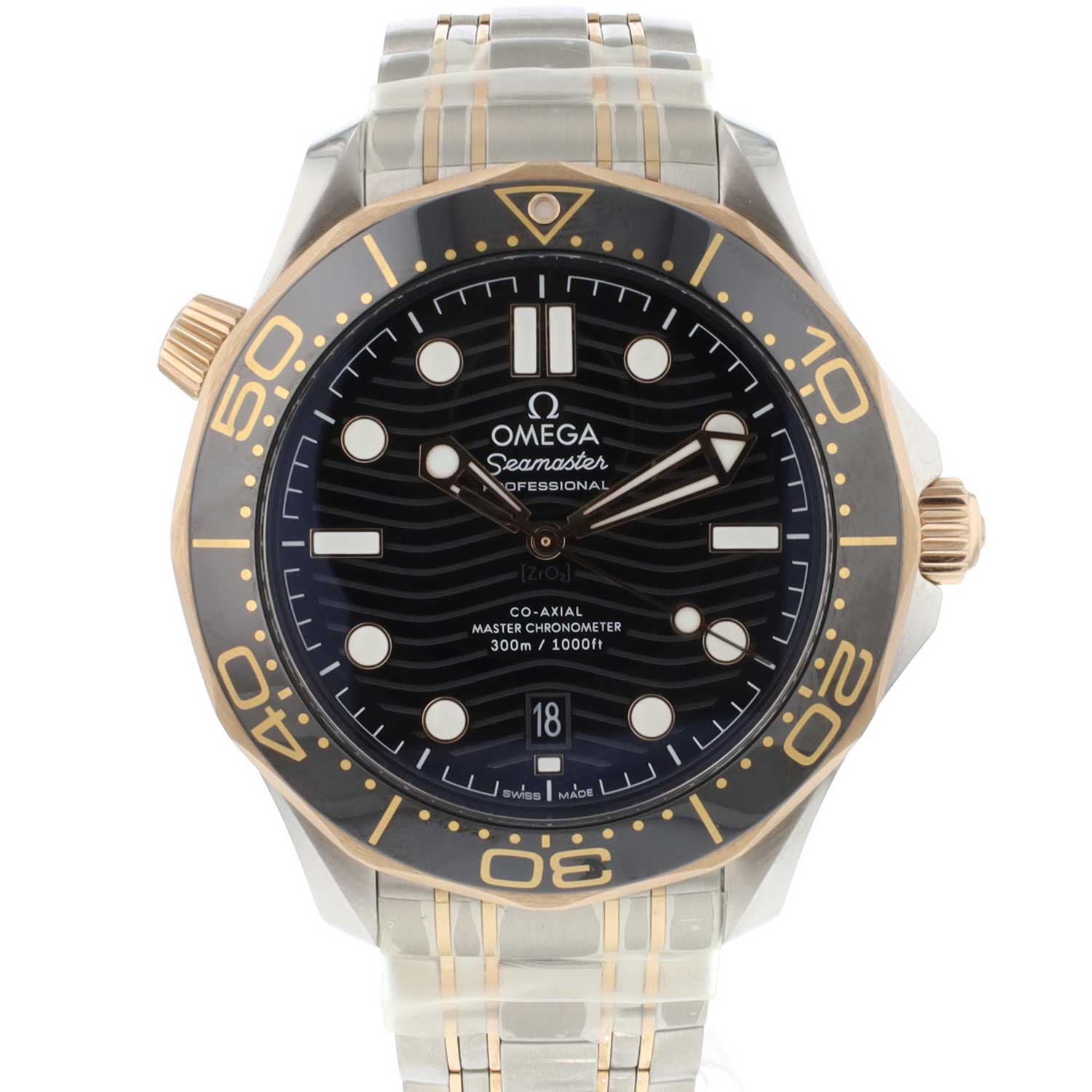 Seamaster Diver 300M Black/Rose Gold NEW 2026