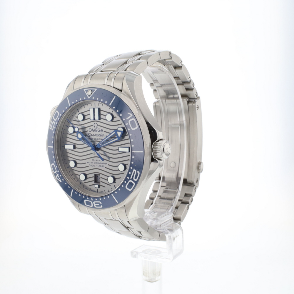 Seamaster Diver 300M Grey Wave Dial Automatic