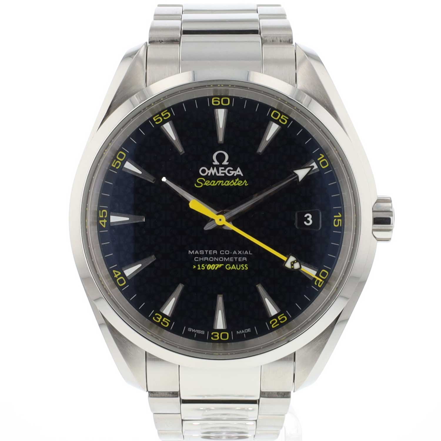 Seamaster Aqua Terra Steel 007 James Bond Limited Edition