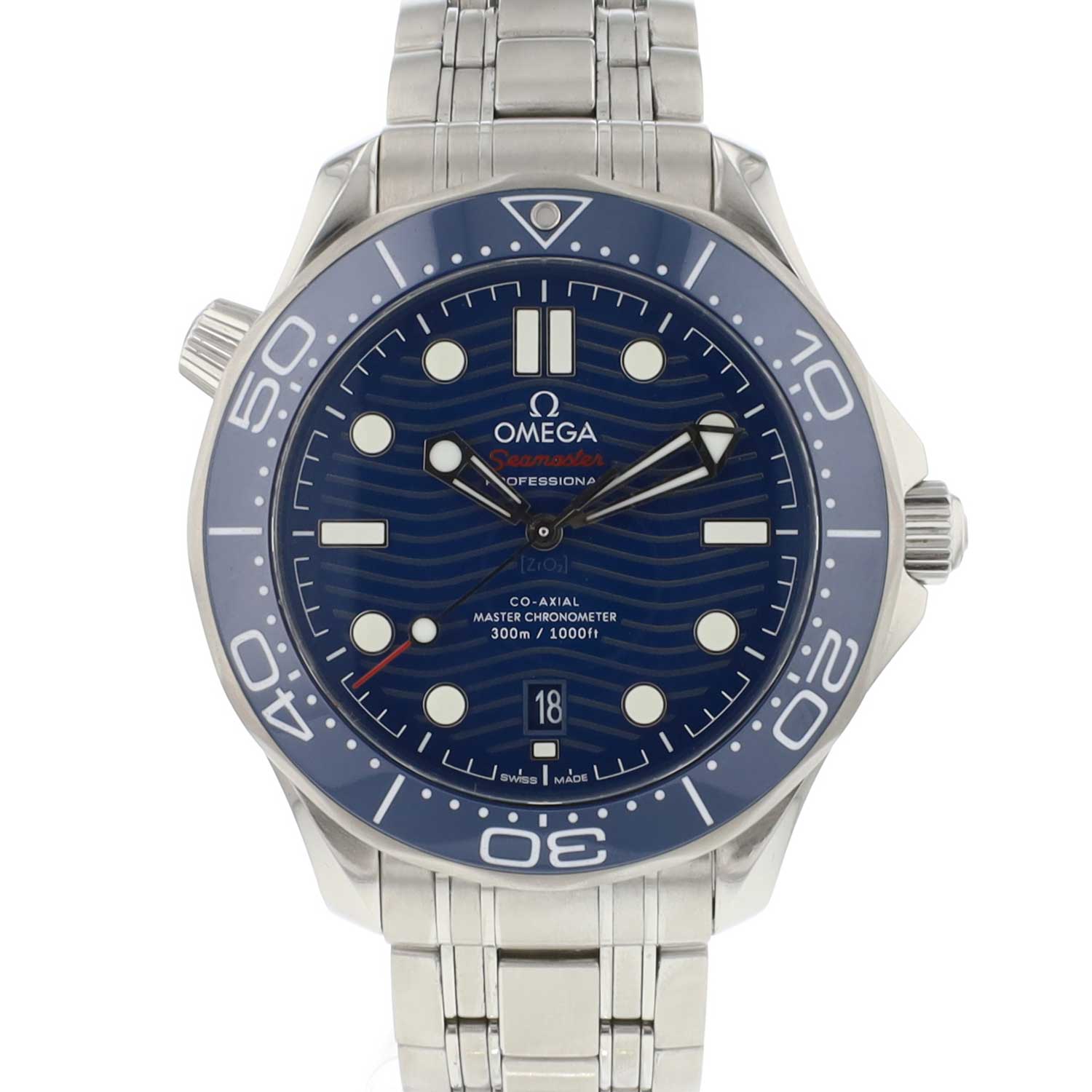 Seamaster Diver 300M Co-Axial Blue Wave Dial