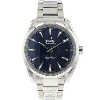 Omega - Seamaster Aqua Terra Steel Blue Dial