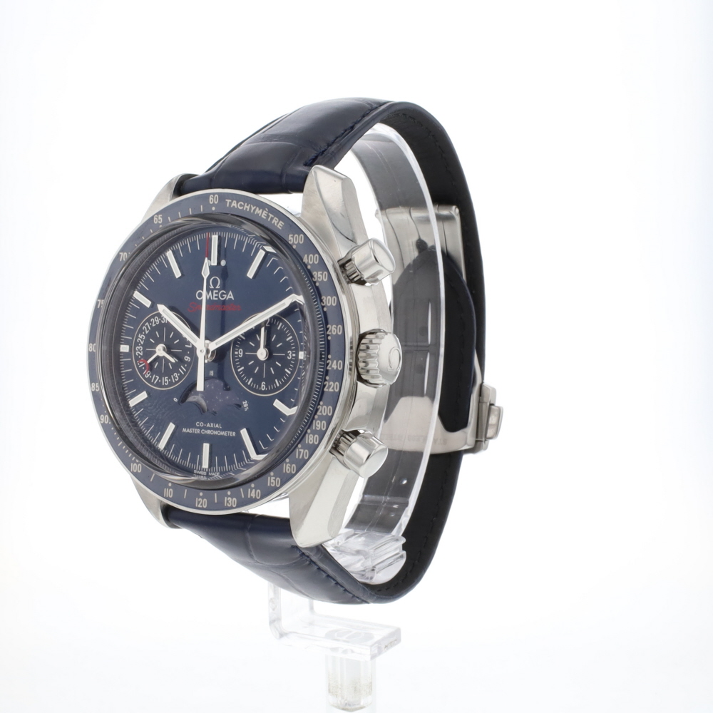 Speedmaster Moonphase Master Co-Axial Blue Dial Chronograph