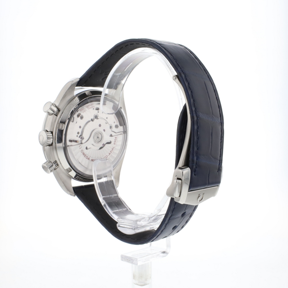 Speedmaster Moonphase Master Co-Axial Blue Dial Chronograph