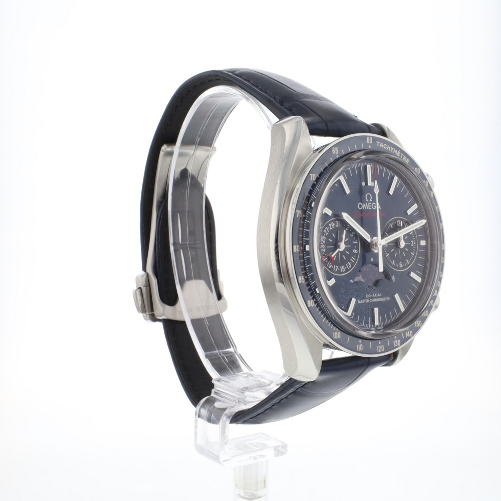 Speedmaster Moonphase Master Co-Axial Blue Dial Chronograph