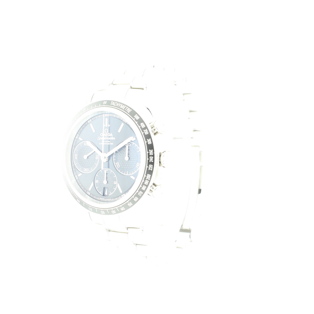 Speedmaster Racing Steel Black Dial