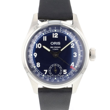 Oris - Big Crown Pointer Date Blue Dial Like New