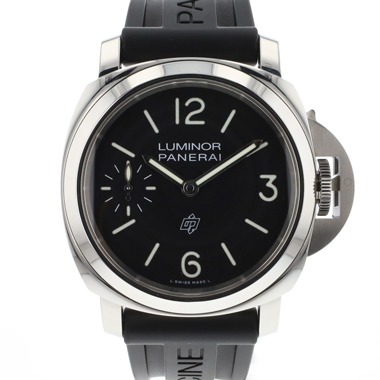 Panerai - Luminor Logo 44MM Steel Black Dial