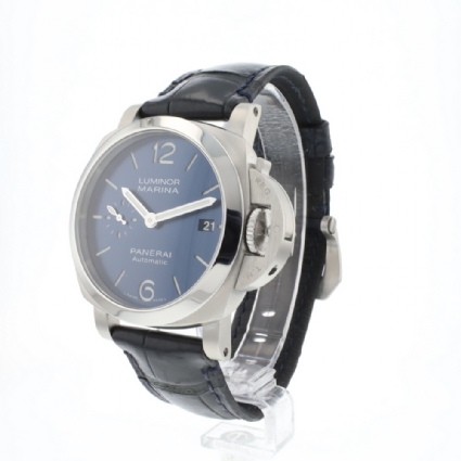 Luminor Quaranta Steel 40MM Blue Limited