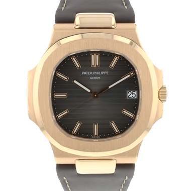 Patek Philippe - Nautilus 5711R Rose Gold Grey Dial.