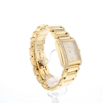 Twenty-4 Rose Gold White Dial Diamond