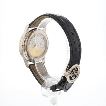 Annual Calendar White Gold White Dial