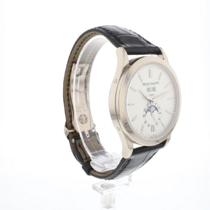 Annual Calendar White Gold White Dial