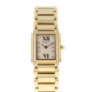 Patek Philippe - Twenty-4 Rose Gold White Dial Diamond