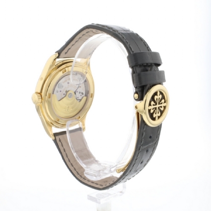 Annual Calendar Yellow Gold Grey Dial