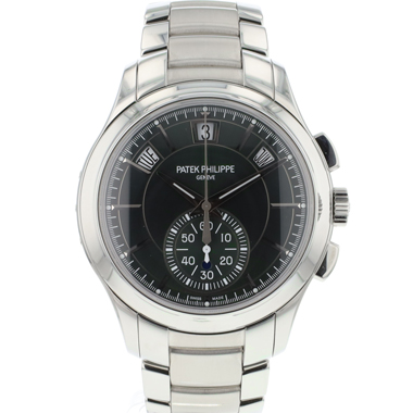 Patek Philippe - Annual Calendar Chronograph Steel Green Dial