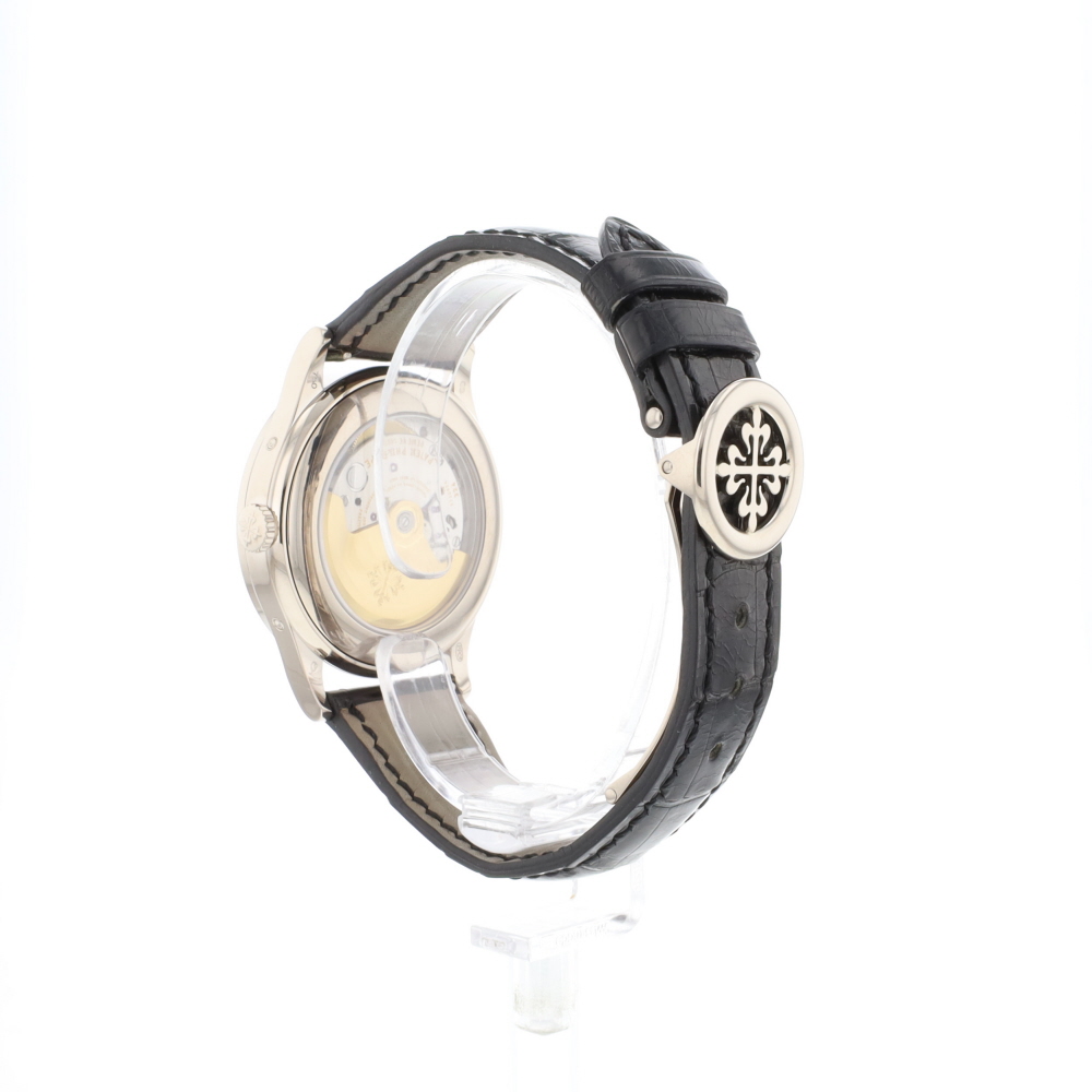 Annual Calendar White Gold Silver Dial