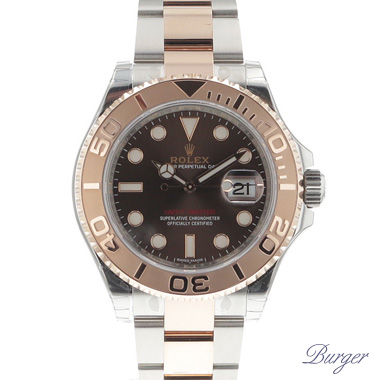 Rolex - Yachtmaster 40 Steel-Everose Gold Chocolate Dial NEW