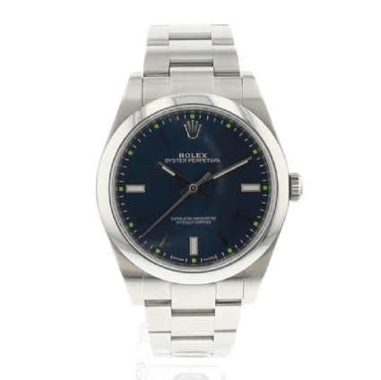 oyster perpetual blue