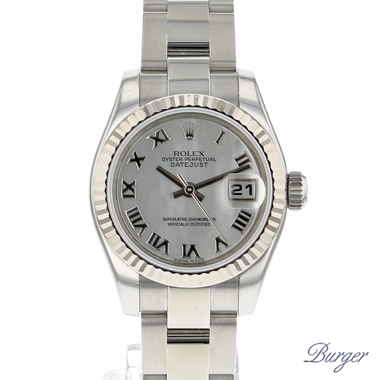 Rolex - Lady-Datejust 26 Fluted Mother-Of-Pearl Oyster