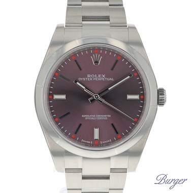 Rolex - Oyster Perpetual 39 Red Grape NEW