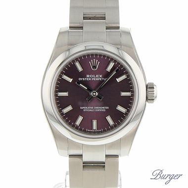 Rolex - Oyster Perpetual 26 Red Grape NEW