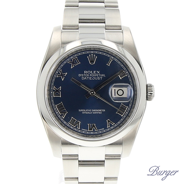 Rolex - Datejust 36 Domed Oyster Blue