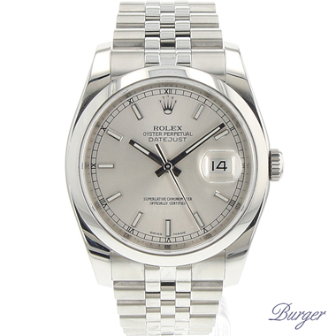 Rolex - Datejust 36 Stainless Steel Domed Jubilee
