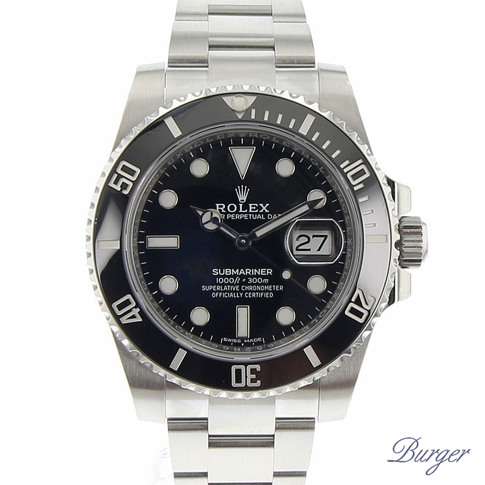 black ceramic submariner