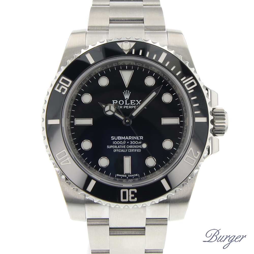 rolex no date submariner