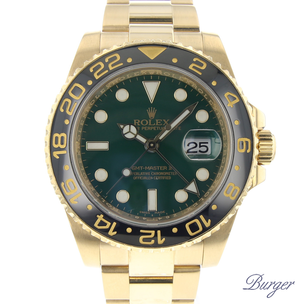 rolex gmt green dial