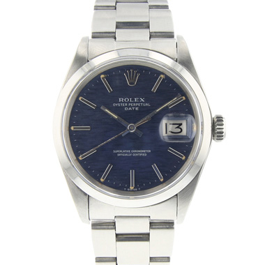Rolex - Oyster Perpetual Date 34 Blue