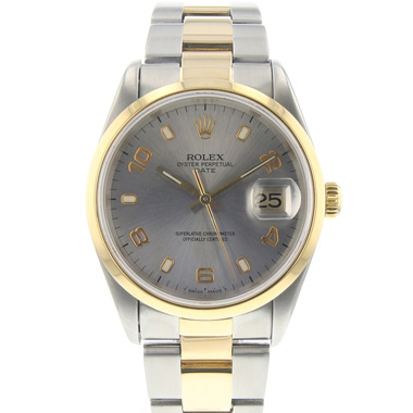 Rolex - Oyster Perpetual Date Gold/Steel