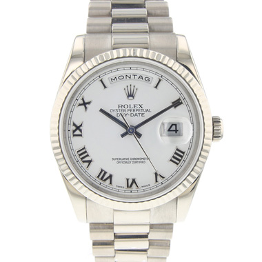 Rolex - Day-Date 36 White Gold
