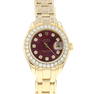 Rolex - Datejust Lady Pearlmaster Yellow Gold Diamonds