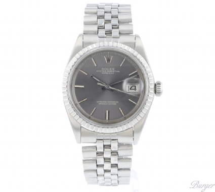 datejust 36 grey dial