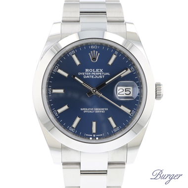 Rolex - Datejust 41 Oyster Blue Dial