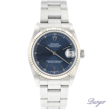 Rolex - Datejust 31 Steel Fluted Blue Dial