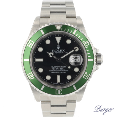 Rolex - Submariner Date 16610 LV Flat Four  NEW IN STICKERS