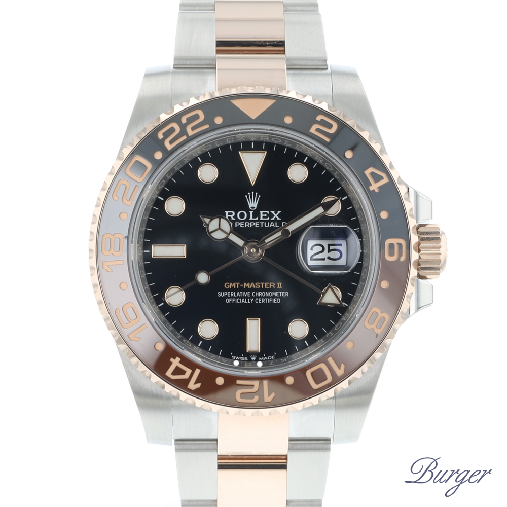 Gmt-Master II Steel / Everosegold 126711 CHNR - Rolex - Verkochte horloges  - Juwelier Burger