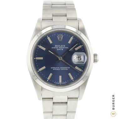 Rolex - Oyster Perpetual Date 34 Blue Dial