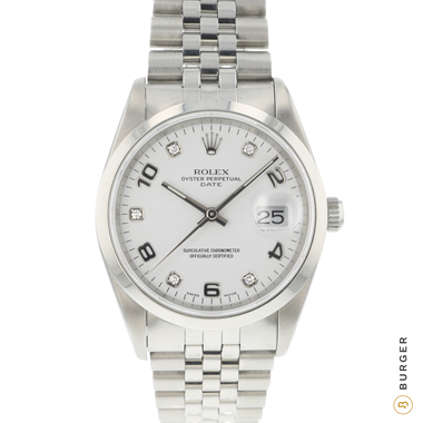 Rolex - Oyster Perpetual Date 34 Diamond dial