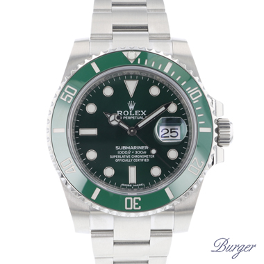 Rolex - Submariner Date Green 116610 LV Ceramic NEW !!
